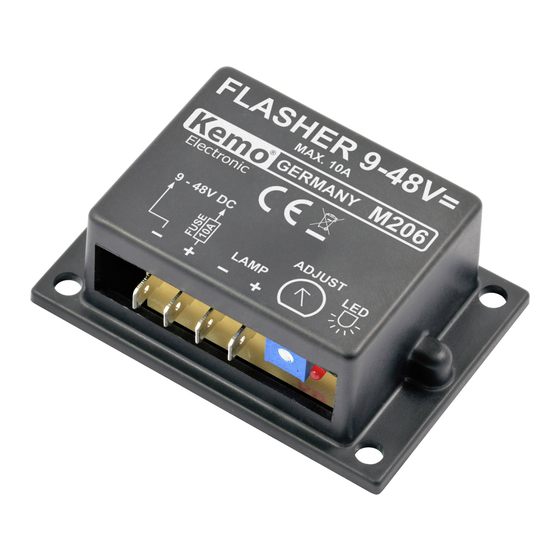 Kemo Electronic M206 Manual