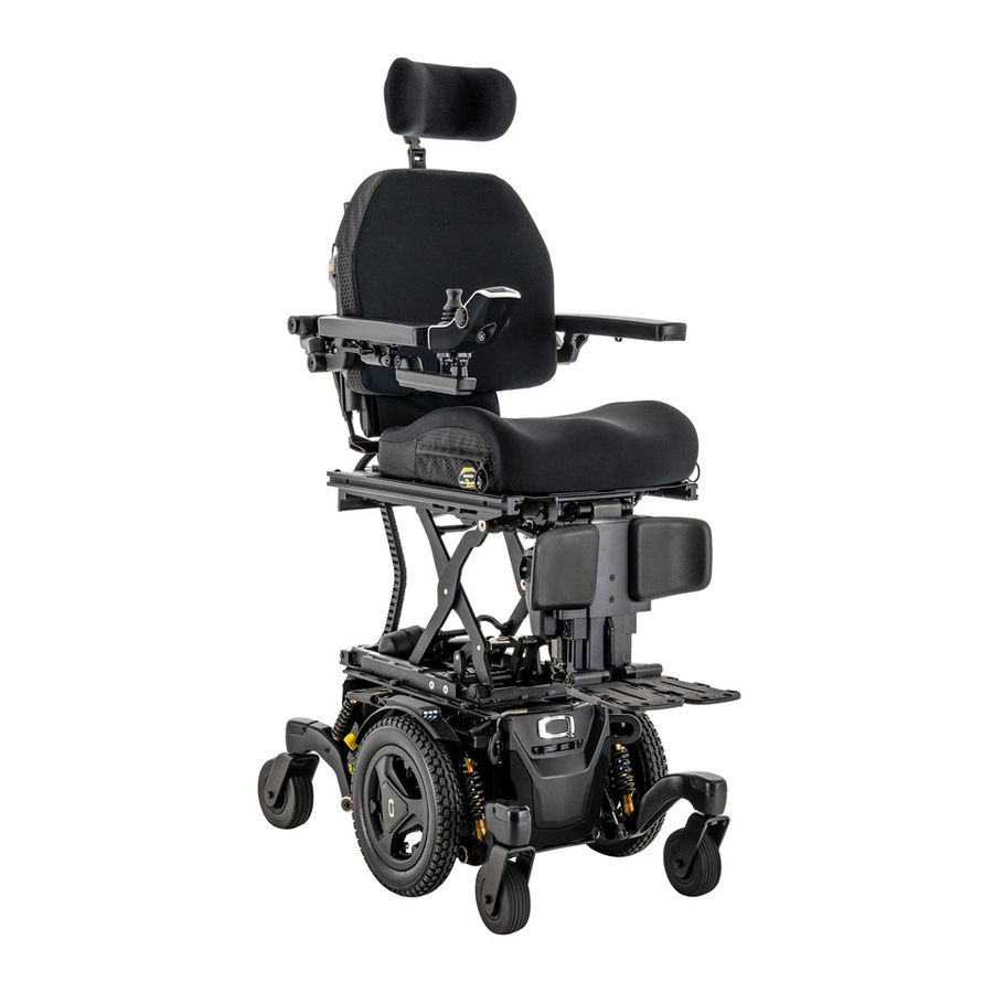 Quantum Q6 Edge 3 STRETTO Wheelchair Manuals
