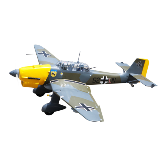 Seagull Models JU-87 STUKA GIANT SCALE Assembly Manual