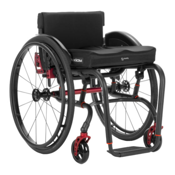 Ki Mobility Ethos User Instruction Manual & Warranty