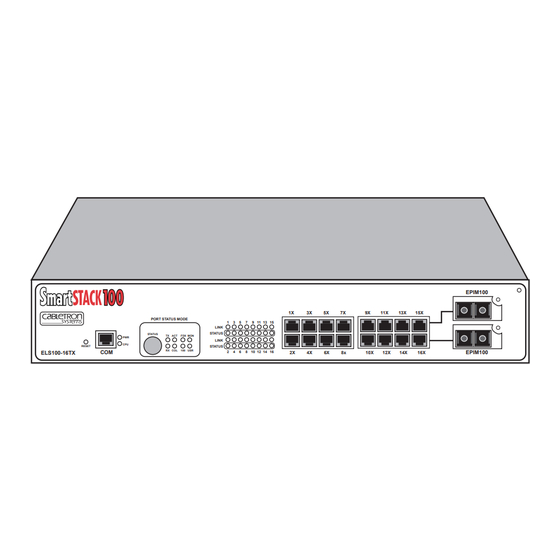 Cabletron Systems SmartSTACK 100 User Manual