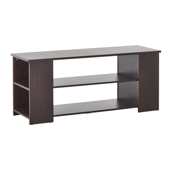 FANTASTIC FURNITURE COMO TV STAND RECTANGLE MANUAL Pdf Download