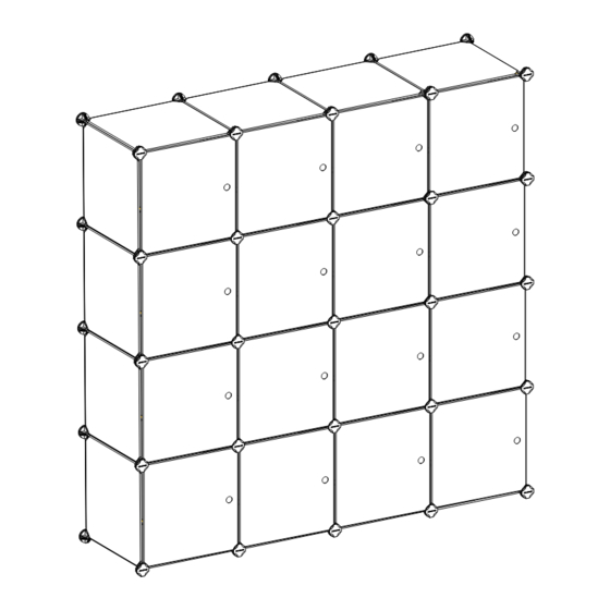 Songmics LPC44BS Assembly Instructions Manual