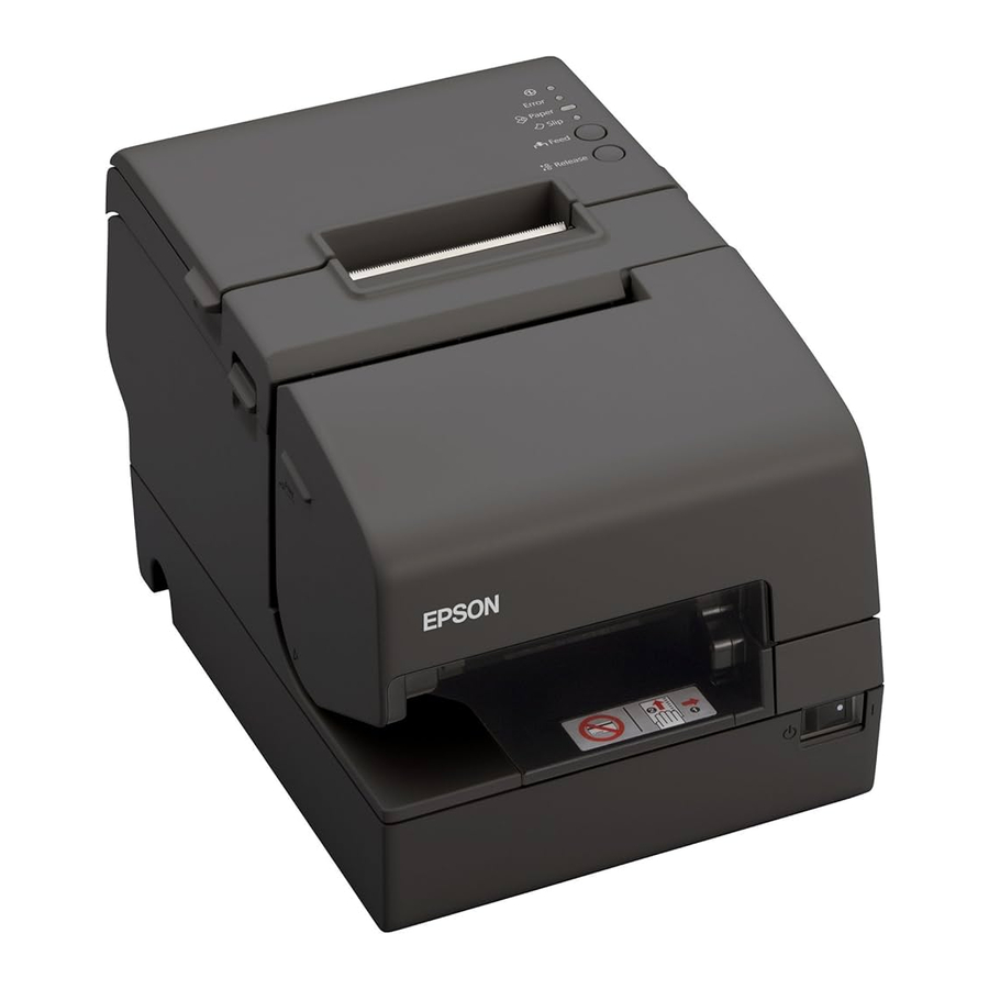 Epson TM-H6000IV Manual