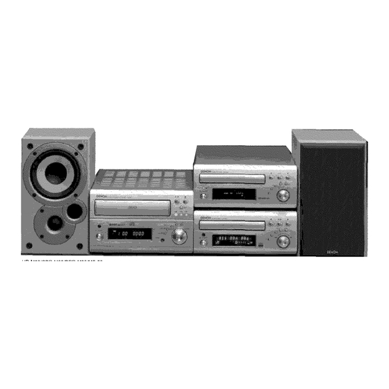 Denon D-M50S Overview