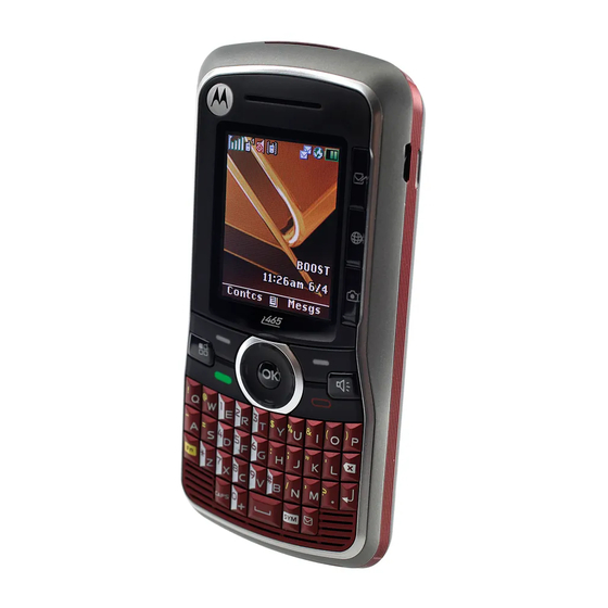 Motorola I465 User Manual
