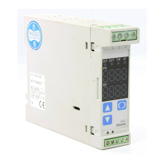 Shinko DCL-33A Instruction Manual