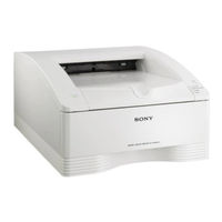Sony UP-DR80 Operating Instructions Manual