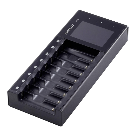 VOLTCRAFT 1893032 Battery Charger NiCd Manuals