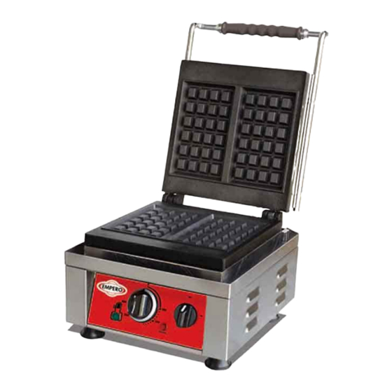 EMPERO EMP.WF.010 Waffle Maker Manuals