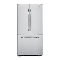 GE GFSF2KEYCC - 22.2 cu. Ft. Refrigerator Owner's Manual And Installation Manual