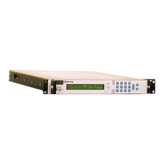 Miteq 9800 Series Manual