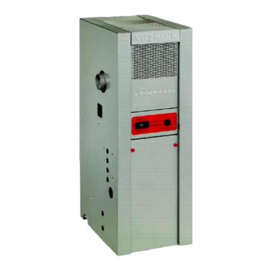 Viessmann ECV Series Installation And Service Instructions Manual