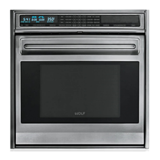 Wolf L Series SO30F User Manual