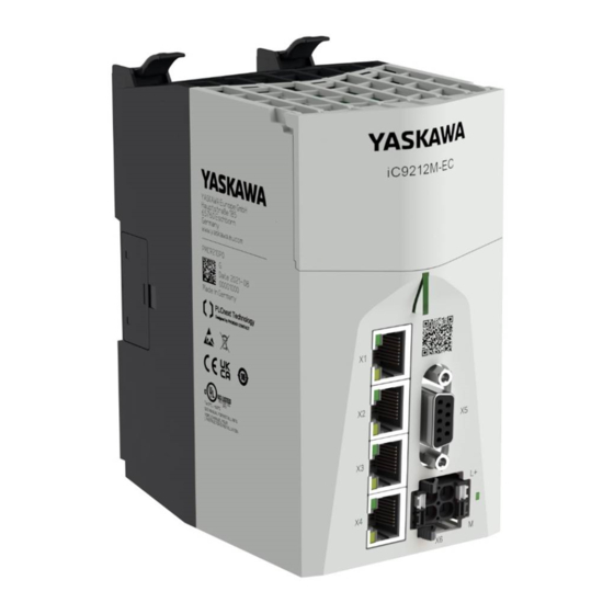 YASKAWA iC9200 Series Operating Manual