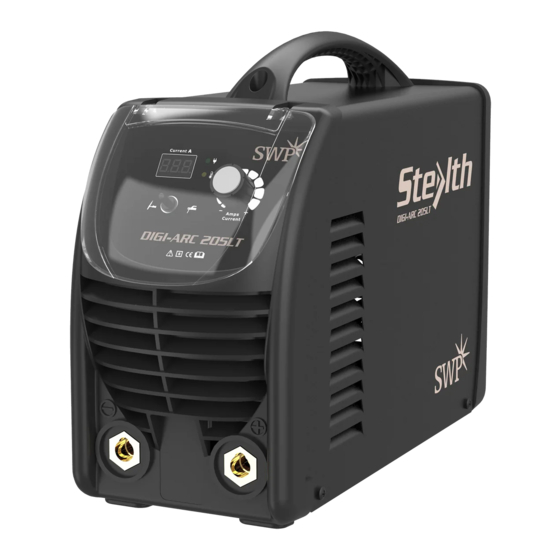 SWP Stealth DIGI-ARC 205LT Manuals