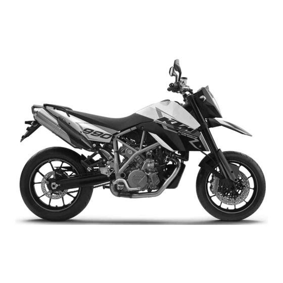 KTM 2011 990 Supermoto R USA Owner's Manual