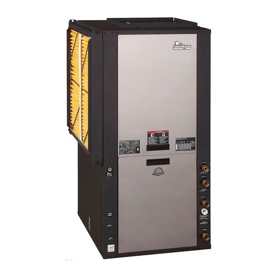 ClimateMaster Tranquility TTD026 Series Installation Operation & Maintenance