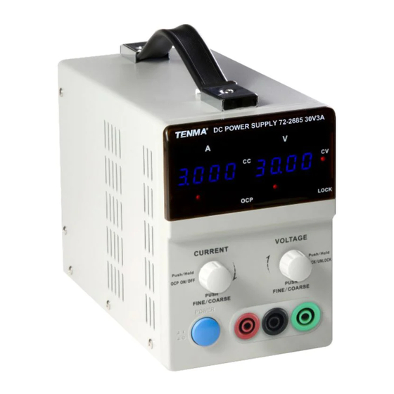Tenma 72-2685 Manual