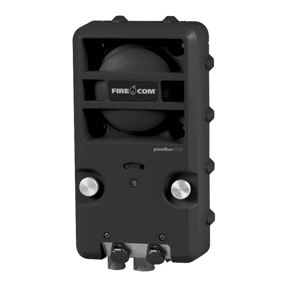 Firecom panther CCS Operation Manual