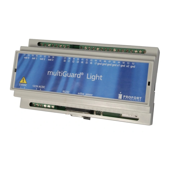 MULTIGUARD Light Manuals