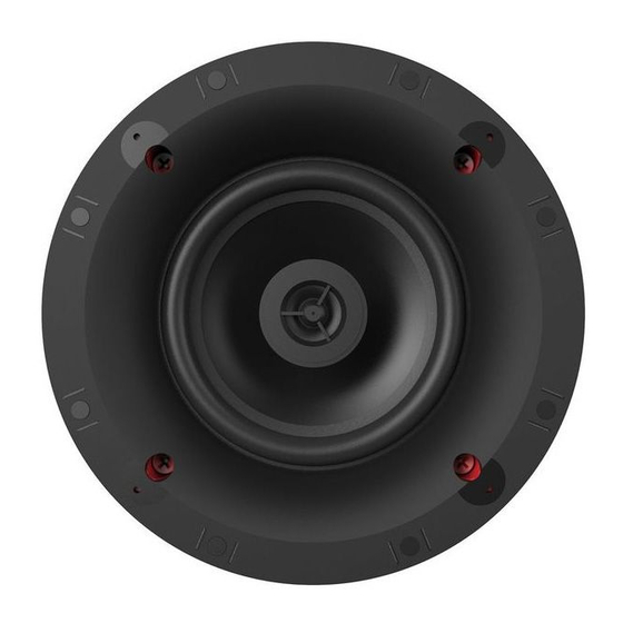 Klipsch CS-16W Owner's Manual