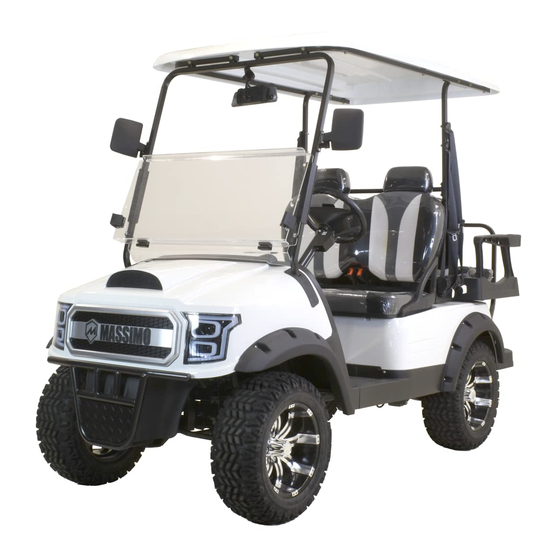 Massimo GMF2X Electric Golf Cart Manuals