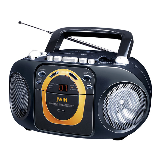 jWIN JX-CD418 Instruction Manual