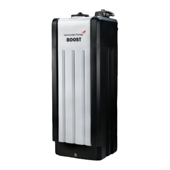 Salamander Pumps TNK-350-C5 Installation And Warranty Manual