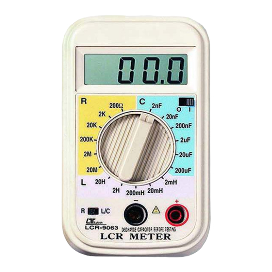 Lutron Electronics LCR-9063 Manuals