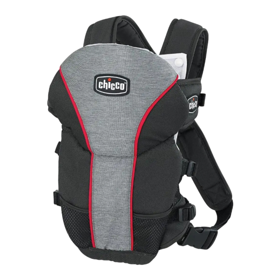 Chicco UltraSoft Owner's Manual