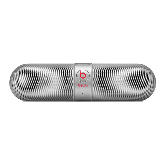 Beats Pill 2.0 Quick Start Manual