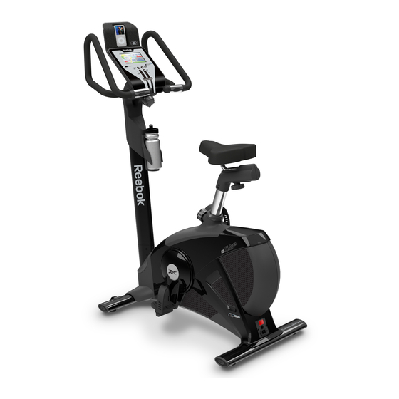 Reebok B5.8e Owner's Manual