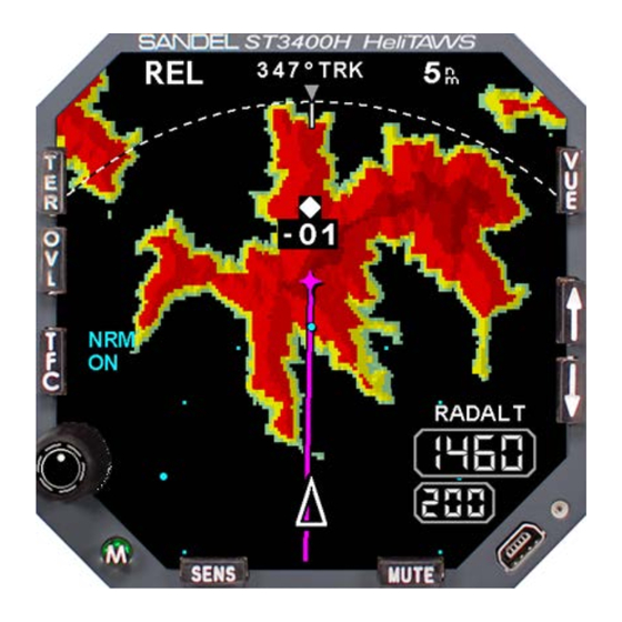 Sandel ST3400H HeliTAWS Installation Manual