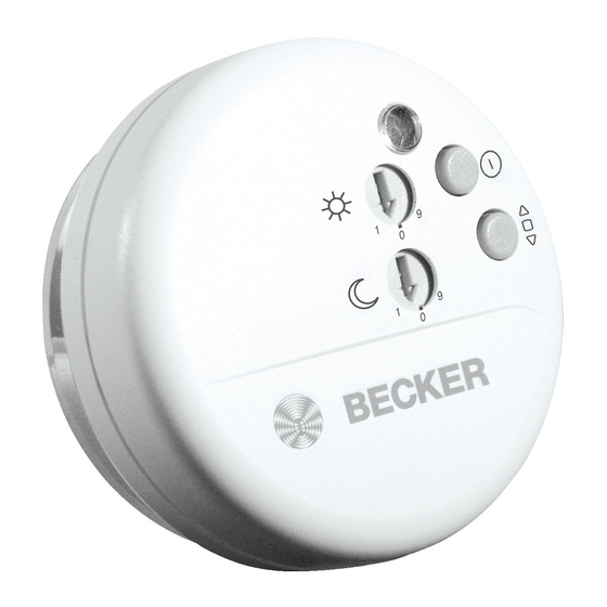 Becker Centronic SensorControl SC431 Manuals