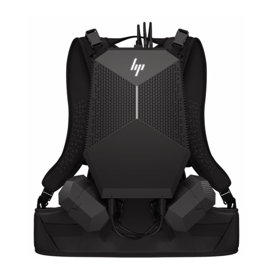 HP VR Backpack G2 Gaming PC Manuals
