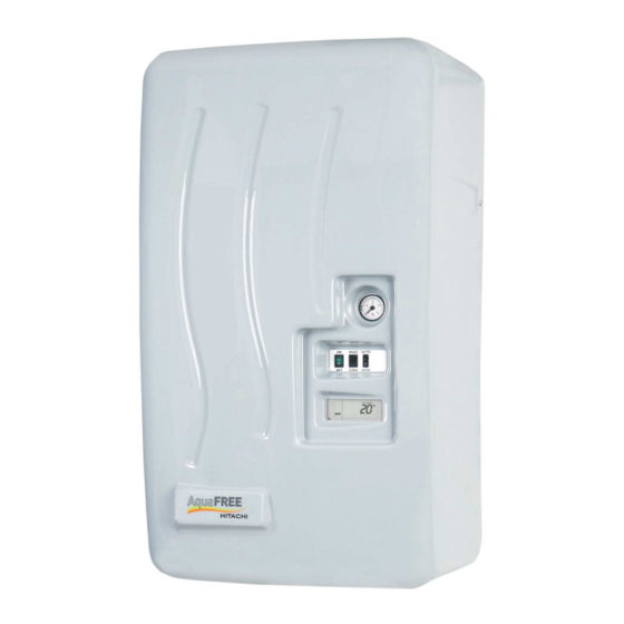 Hitachi AQUA FREE RAS-4HRNE Operation Manual