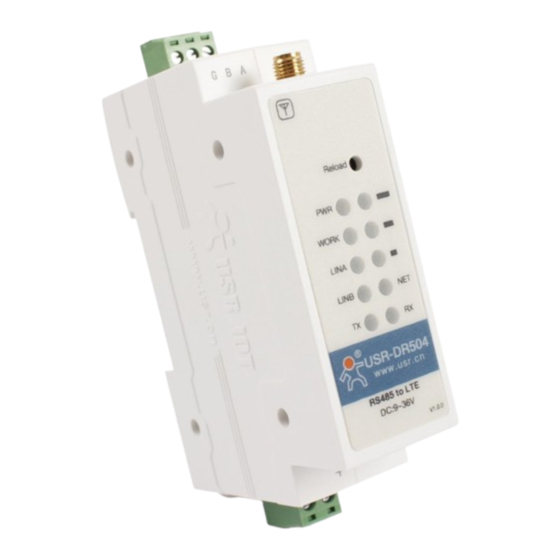 USR IOT USR-DR504-E Software Manual