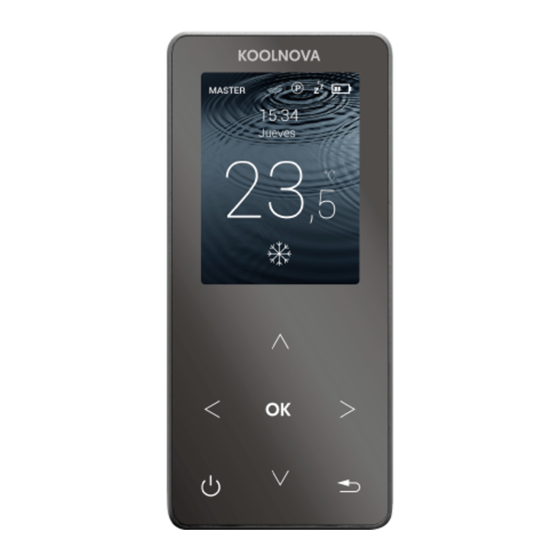 koolnova INFINITY 100-INF000 Quick Setup Manual