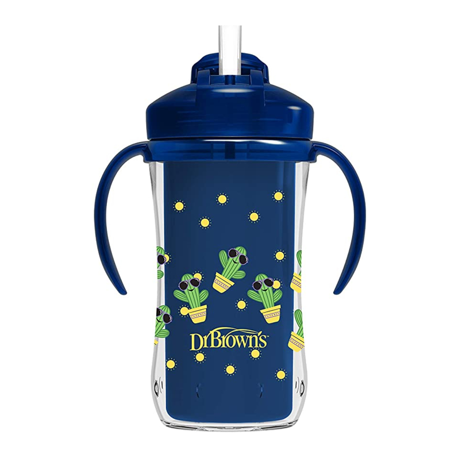 DrBrowns Milestones Straw Cup Quick Start Manual
