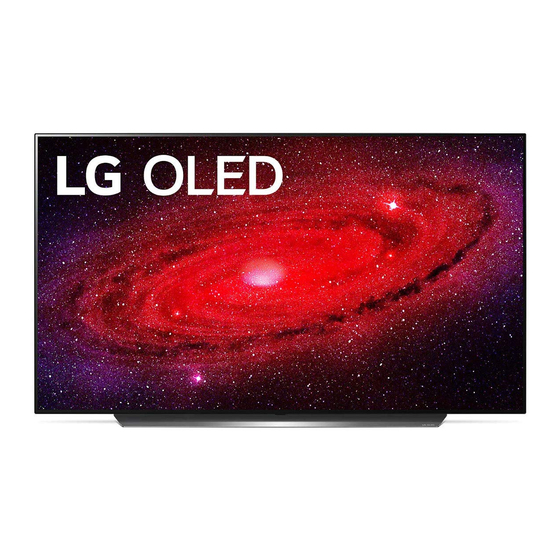 LG OLED55CX6LA.APD Manuals