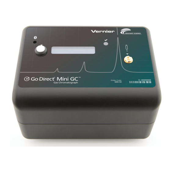 Vernier Go Direct Mini GC Quick Start Manual