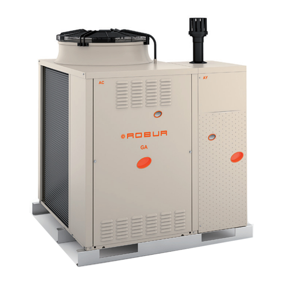 Robur Gitie 2.0 ACAY Instructions For Installation, Use And Maintenance Manual