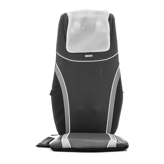 HoMedics SensaTouch Shiatsu BMSC-6000H-EU Instruction Manual