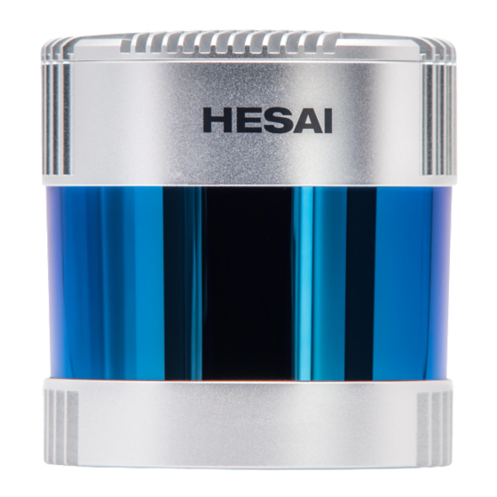 Hesai Pandar128E3X User Manual