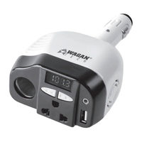 Wagan USB Inverter with FM Transmitter User Manual