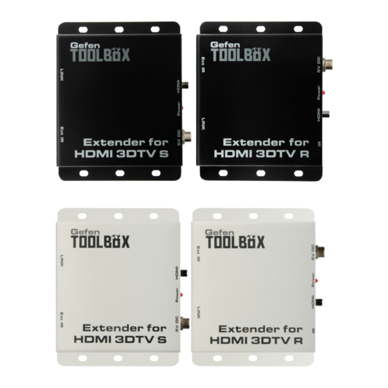 Gefen Toolbox GTB-HDMI-3DTV User Manual