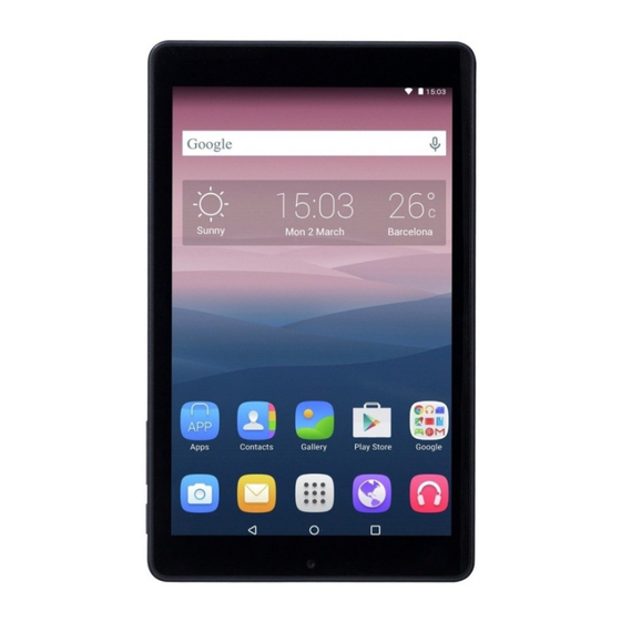 Alcatel PIXI3 8079 Quick Start Manual