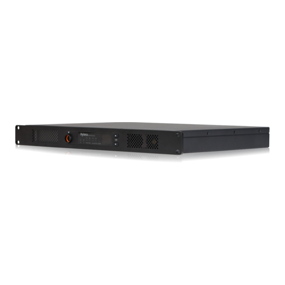 Hytera HR106X Quick Reference Manual