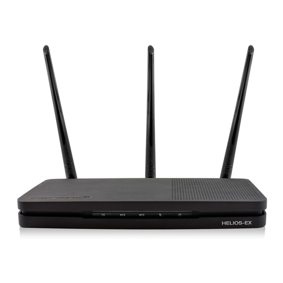 Amped Wireless HELIOS-EX RE2200T Setup Manual